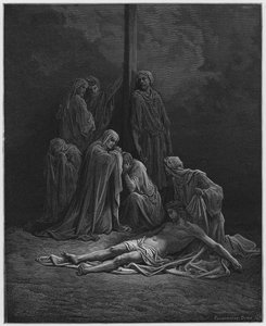 Il Cristo morto da Gustave Dore
